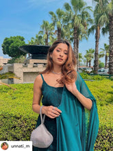 Dreamy Teal Chikankari and Mukaish Strappy Kurta Set (Set of 3)